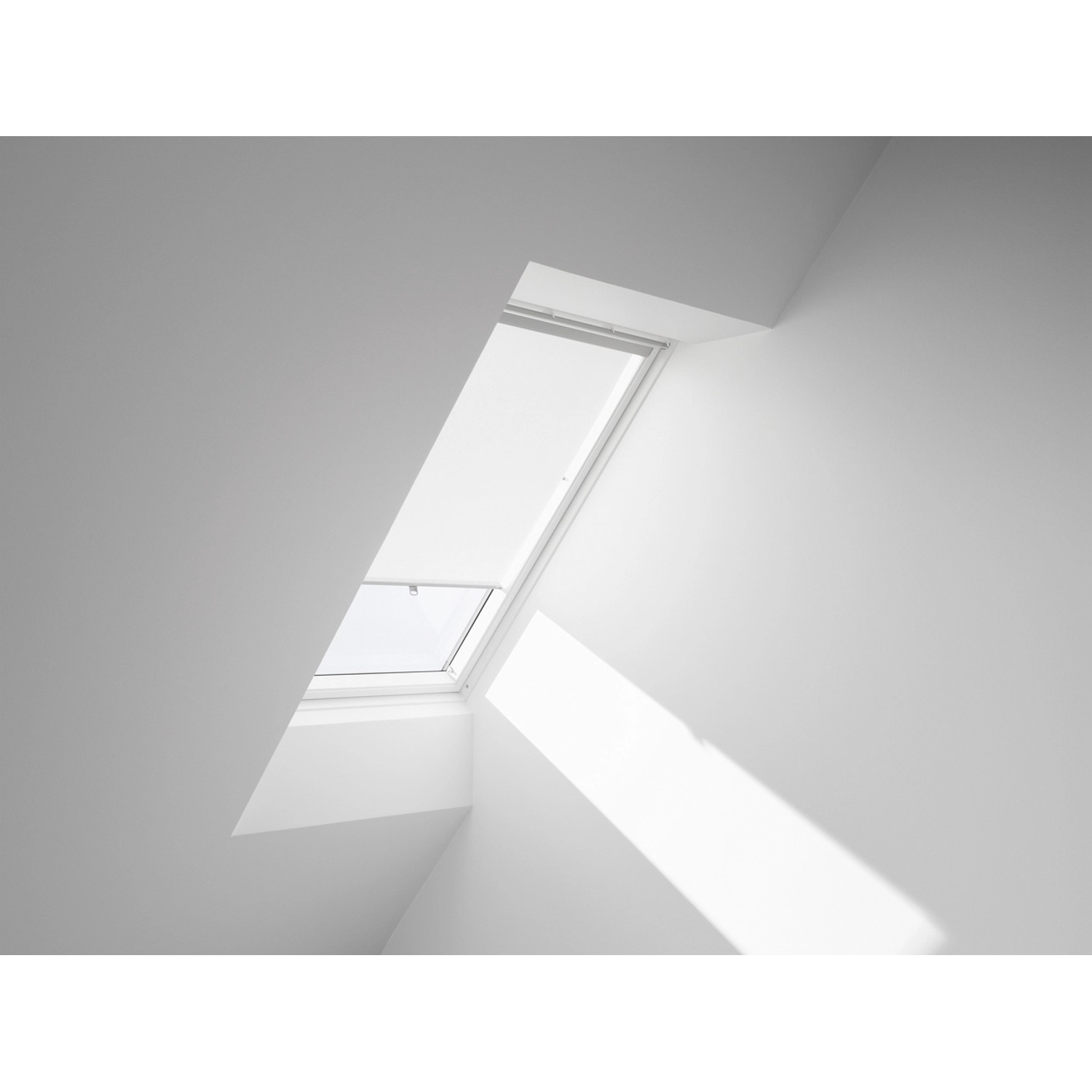 Velux Sichtschutzrollo mit Haltekrallen RHL Y40 1028 Weiß von VELUX