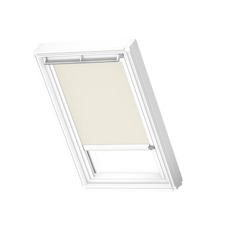 Velux Verdunkelungsrollo DSL F04 1085KWL mit Schiene Beige-Weiß von VELUX