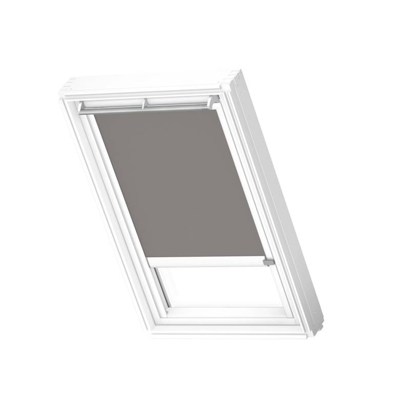 Velux Verdunkelungsrollo DSL M10 0705KWL mit Schiene Grau-Weiß von VELUX