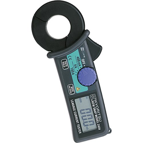 Kyoritsu KEW 2434 Digitale Amperemeter Zange für Wechselstrom, grau von VEMER
