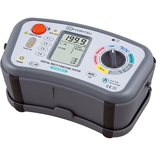 Kyoritsu KEW 6016 Digitaler Multifunktions-Größe Kontinuität der Leiter von Schutz und equipotenziali, Isolationswiderstand, Widerstand Ring-Ausfall, Widerstand von Terra, zyklische Sinn der FSI, grau Kyoritsu KEW 6016 Digitaler Multifunktions-Größe Kontinuität der Leiter von Schutz und equipotenziali, Isolationswiderstand, Widerstand Ring-Ausfall, Widerstand von Terra, zyklische Sinn der FSI, grau von VEMER