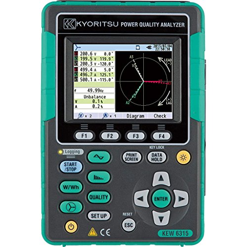 Tester für Größe der Spannung Kyoritsu KT 170 mit LED Anzeige, Grau von VEMER