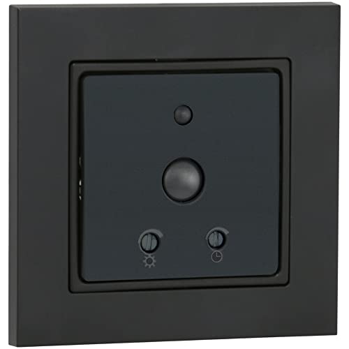VEMER VE791001 SENS IR Duo-INT - Unterputz Bewegungsmelder Innen mit 2 Modulen und Eingebautem Dämmerungs, Grau VEMER VE791001 SENS IR Duo-INT - Unterputz Bewegungsmelder Innen mit 2 Modulen und Eingebautem Dämmerungs, Grau von VEMER