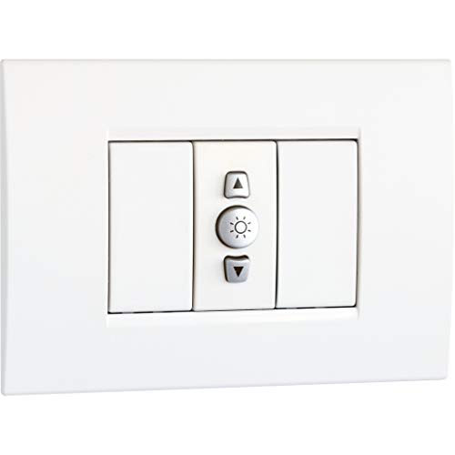 Vemer Regolo Dimmer zur Kontrolle der Lichtstärke des Lichters Unterputzmontage Bianco Vemer Regolo Dimmer zur Kontrolle der Lichtstärke des Lichters Unterputzmontage Bianco von VEMER