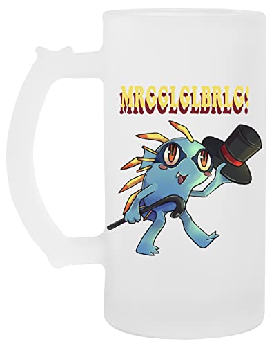 Murloc Glas Bier Becher Tasse Glass Beer Mug Cup von VENDAX