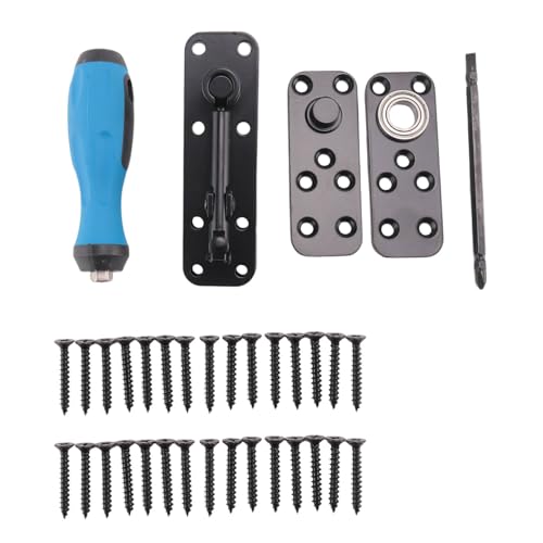VENEKA 1 Set unsichtbares Türscharnier, Schwenktürbeschläge, 360° drehbar, unsichtbares Türscharnier, 227 kg Tragkraft VENEKA 1 Set unsichtbares Türscharnier, Schwenktürbeschläge, 360° drehbar, unsichtbares Türscharnier, 227 kg Tragkraft von VENEKA