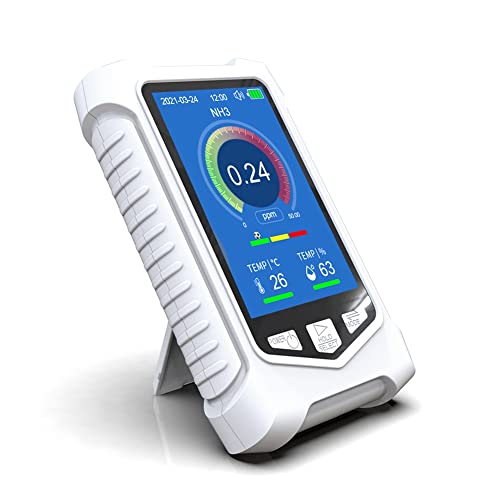 VENEKA 1 Stück Luftqualitätsmonitor Ammoniak-Testmessgerät Ammoniak-Detektor Ammoniak-Alarmgerät 3,5 Zoll LCD NH3 ABS VENEKA 1 Stück Luftqualitätsmonitor Ammoniak-Testmessgerät Ammoniak-Detektor Ammoniak-Alarmgerät 3,5 Zoll LCD NH3 ABS von VENEKA