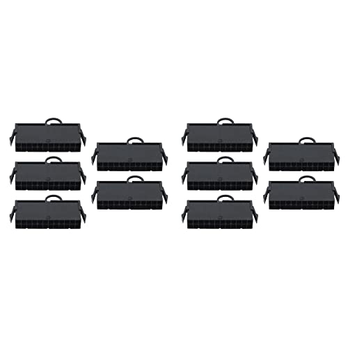 VENEKA 10 STÜCKE 24 Pin ATX Netzteil Jumper PSU Stand Alone Neustart Aktivieren Verbinder für BTC Miner Maschine von VENEKA