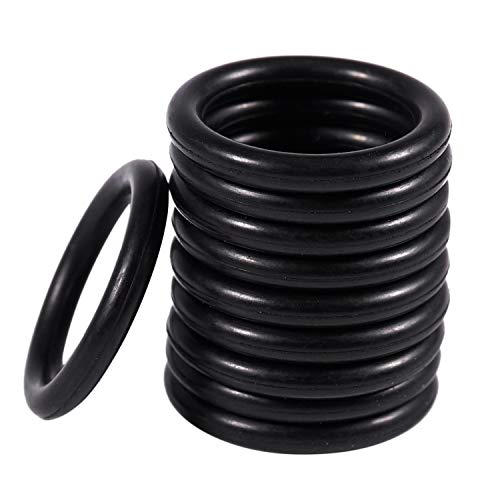 VENEKA 10 pcs Mechanische Gummi O Ring Oil Seal Dichtungen 15 mm x 9 mm x 3 mm von VENEKA