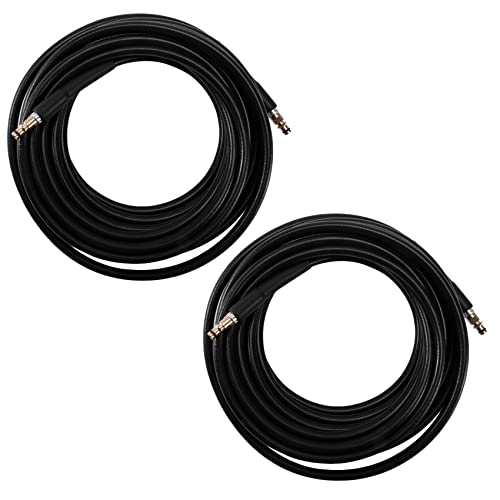 VENEKA 2 x 10 m Hochdruck-E-Waschwasserreiniger, Autowaschschlauch für K2, K4, K5, K6, K7 von VENEKA