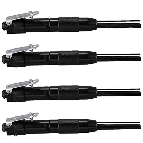 VENEKA 2 x Nadelentschupper, zum Entfernen von Rost, Schlacke, Luft, pneumatisch, Rostschlacke, Entgraten, Reinigungswerkzeug VENEKA 2 x Nadelentschupper, zum Entfernen von Rost, Schlacke, Luft, pneumatisch, Rostschlacke, Entgraten, Reinigungswerkzeug von VENEKA