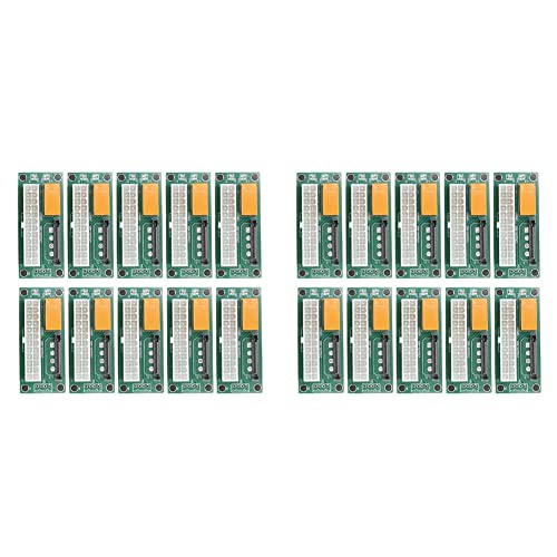 VENEKA 20 Stück Dual Psu Power Synchronization Adapter Add2Psu Atx 24Pin Sata Power Synchronization Dual Boot Karte Controller VENEKA 20 Stück Dual Psu Power Synchronization Adapter Add2Psu Atx 24Pin Sata Power Synchronization Dual Boot Karte Controller von VENEKA