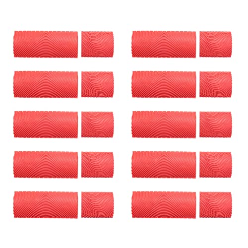 VENEKA 20 x Holzmaserung, Gummi, Patin-Malerei-Effekte, DIY-Wanddekorationswerkzeuge von VENEKA