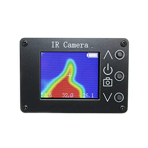 VENEKA MLX90640 Schwarz Wärmebildkamera 1,8 Zoll LCD Digital Infrarot Wärmebildkamera DIY Wärmebildkamera Temperaturerkennungswerkzeug VENEKA MLX90640 Schwarz Wärmebildkamera 1,8 Zoll LCD Digital Infrarot Wärmebildkamera DIY Wärmebildkamera Temperaturerkennungswerkzeug von VENEKA