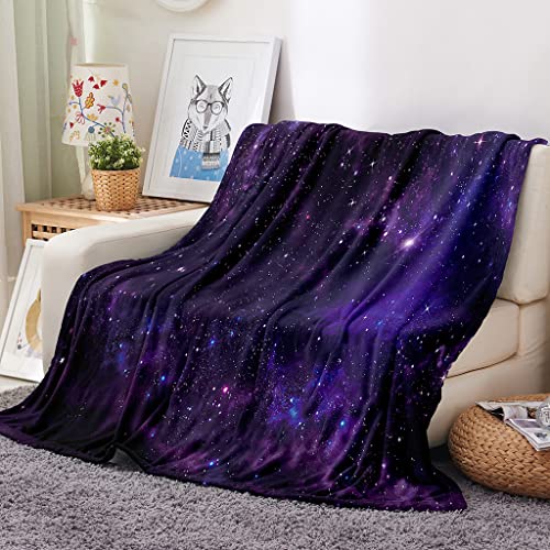 VENESS Flanell Decke Starry Pattern Multi Size Ultraweiche Flanelldecke Klimaanlage Decke Wolldecke Geeignet für Bett Schlafsaal Sofa Wohnzimmer 180x200 cm von VENESS