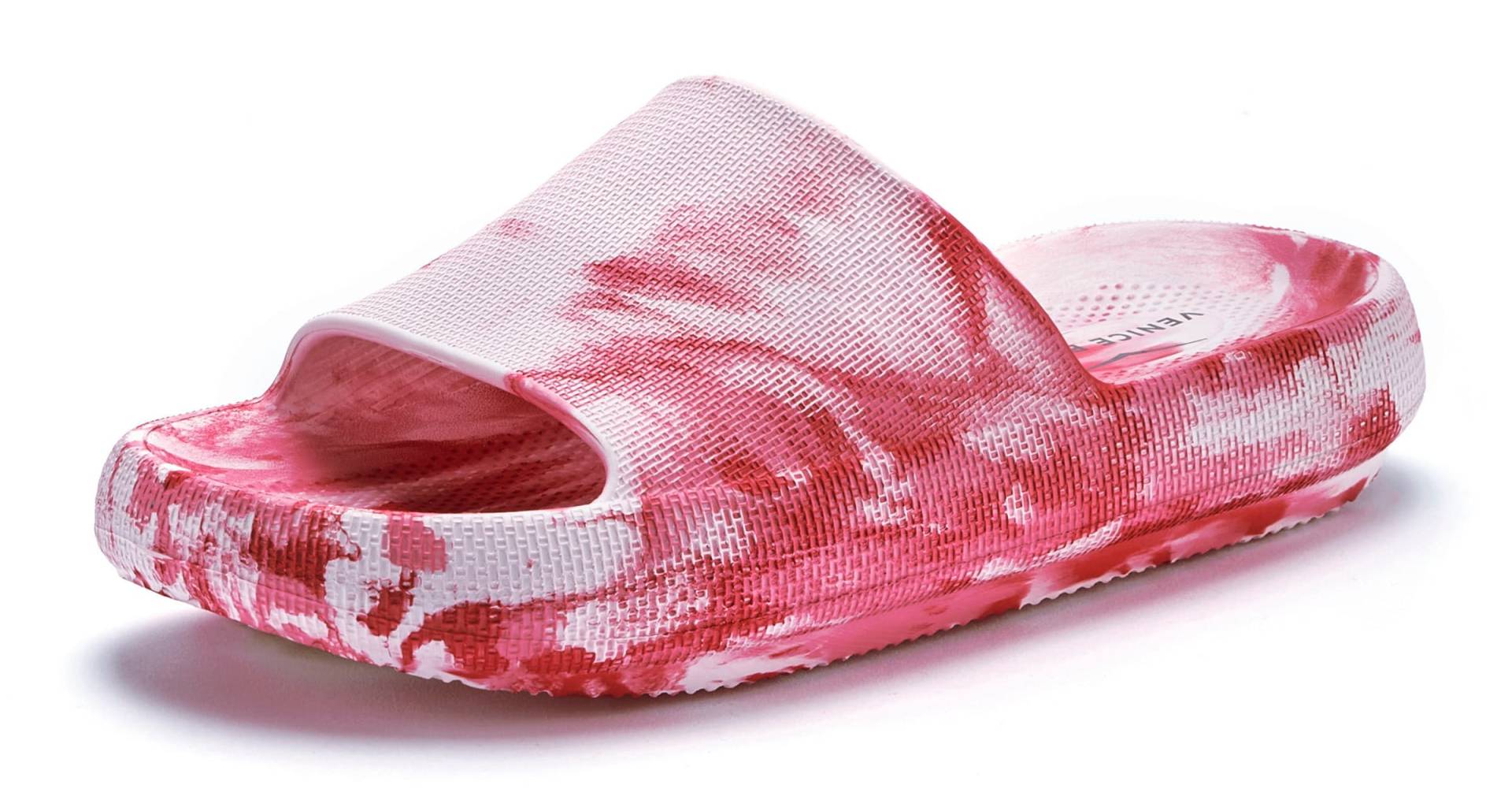 Pantolette in pink batik von Venice Beach von VENICE BEACH