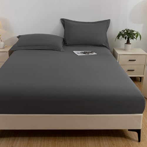 VENIES wasserdichte Matratzenauflage 100 x 200 cm Inkontinenz Spannbettlaken mit Rundumgummiband Bettlaken für boxspringbett Topper Matratze bis 30cm Dunkelgrau VENIES wasserdichte Matratzenauflage 100 x 200 cm Inkontinenz Spannbettlaken mit Rundumgummiband Bettlaken für boxspringbett Topper Matratze bis 30cm Dunkelgrau von VENIES