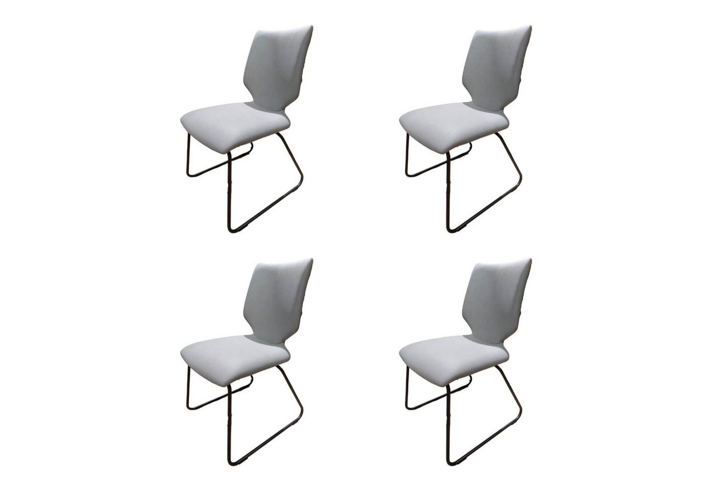 VENJAKOB Essgruppe 4er Set Stuhl Concret Alex Stoff Gavin Mint Grau Gestell VENJAKOB Essgruppe 4er Set Stuhl Concret Alex Stoff Gavin Mint Grau Gestell von VENJAKOB