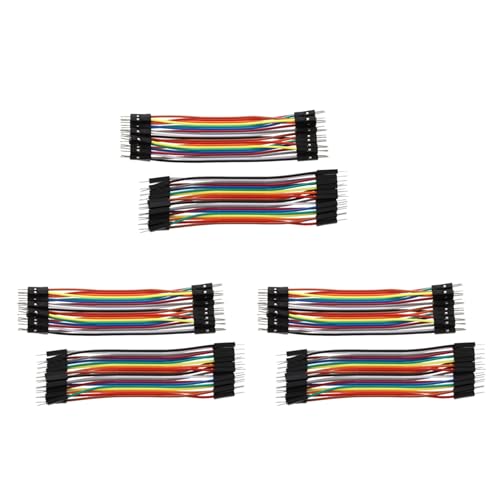 VENOAL 120 Stücke 10cm Breadboard Steckbruecken Drahtbruecken Stecker Male to Male Jumper Wires Kabel von VENOAL