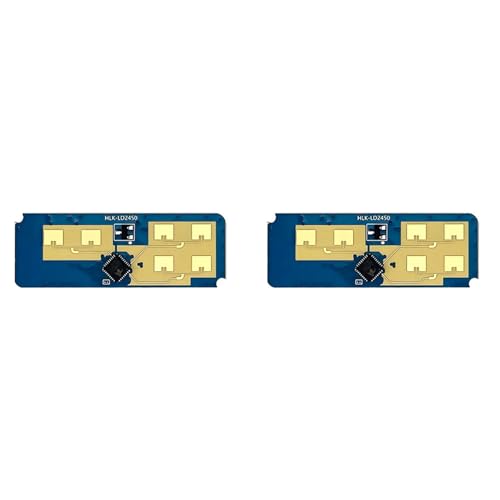 VENOAL 2X 24G HLK-LD2450 Millimeterwellen-Radarsensormodul Zur Verfolgung Menschlicher Bewegungen LD2450 Erfassungsentfernung 8M Smart Home A von VENOAL