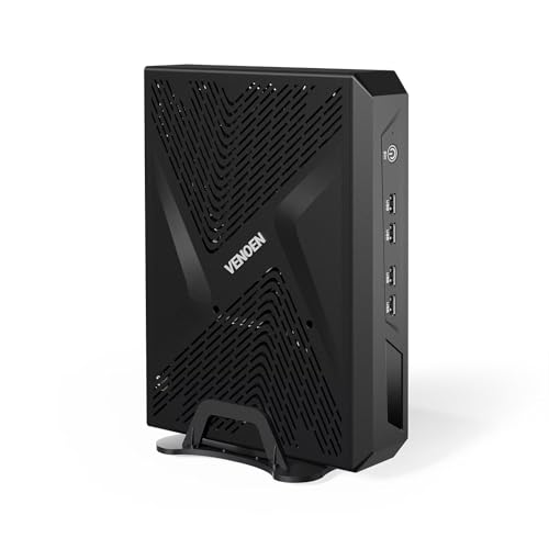 VENOEN Mini PC Gaming 8k RTX3050 (6G GDDR6), Core i7 13700H 14C/20T Mini Gaming Desktop Computer Win11 Pro, 2X HD + 2X DP 4 Display, WiFi 6, BT5.2, 13Th Gen Micro PC i7 32GB DDR4 512GB NVME SSD von VENOEN