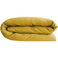 Vent Du Sud - Palace Bettdeckenbezug aus 100% gefärbter, gewaschener Baumwolle Südwind - Palace Curry - Bettdeckenbezug 140 x 200 cm - Palace Curry von VENT DU SUD