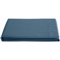 Vent Du Sud - Perkal-Flachbettlaken aus reiner gekämmter langstapeliger Baumwolle 80 Fäden/cm² ' ' - Marine - 270 x 300 cm für Kingsize-Bett - Marine Vent Du Sud - Perkal-Flachbettlaken aus reiner gekämmter langstapeliger Baumwolle 80 Fäden/cm² ' ' - Marine - 270 x 300 cm für Kingsize-Bett - Marine von VENT DU SUD