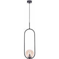 Einzelne Pendelleuchte für den Wohnraum, Glaskugel Kaja VENTA von VENTA