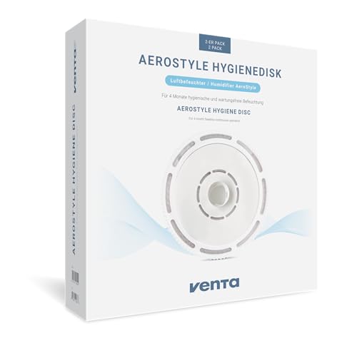VENTA AeroStyle Hygienedisk 2er, Zubehör für Aerostyle LW73 und LW74 von VENTA