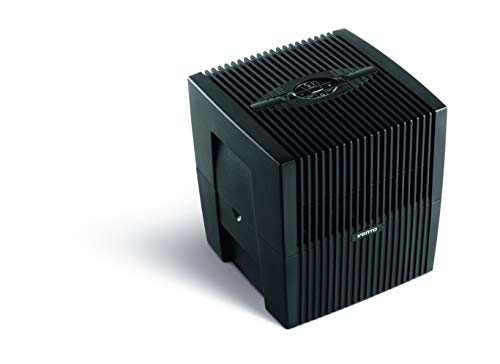 Venta Luftbefeuchter LW25 Comfort Plus, sehr leise 24 dB(A), energieeffizient 3 Watt, hygienische Kaltverdunstung ohne Filter, großer 7 l-Tank, bis 45 m², Automatik-, Sleep-Modus, mit Duftfunktion von VENTA