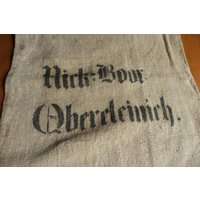 Handgewebter Deutscher Leinen Getreidesack 130x19cm von VENTALIA