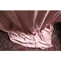 Kostbares Vintage Samt Vorhang Paar Pink 250x55cm von VENTALIA