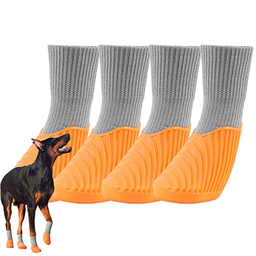 VENTDOUCE Hundepfotenabdeckungen | wasserdichte Welpenschuhe mit Rutschfester Sohle,Puppies Outdoor-Fußabdeckungen für das tägliche Leben, Reisen, tragbare Dehnbare Regenschuhe für Hunde und Katzen VENTDOUCE Hundepfotenabdeckungen | wasserdichte Welpenschuhe mit Rutschfester Sohle,Puppies Outdoor-Fußabdeckungen für das tägliche Leben, Reisen, tragbare Dehnbare Regenschuhe für Hunde und Katzen von VENTDOUCE