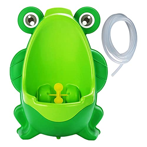 VENTDOUCE Kleinkind-Urinal für Jungen,Frosch-PIPI-Trainings-Töpfchen | Frosch Stehendes Urinal Toilette Niedlicher Töpfchentrainer Wandmontierter Pee Boys Töpfchentrainer von VENTDOUCE