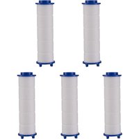 5er-Set Filter für Handbrause - SAVEWATER POWER - VENTEO - Auswechselbarer Filter - Für Duschkopf - Partikelfiltersystem - Spart und filtert Wasser von VENTEO