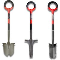 Venteo - RootSlayer™ Kit - Rundschaufel/Unkrautvernichter/Grabenspaten - Graben/Umgraben/Unkrautvernichten - Multifunktional für Ihre hartnäckigen von VENTEO