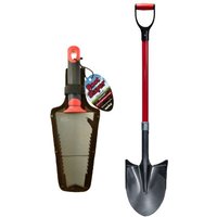 RootSlayer™ Pack - Schwarz - Erwachsene - Handgeführter RootSlayer™ + RootSlayer Randschaufel™ - Garten - Kohlenstoffstahl - 360°-Griff von VENTEO