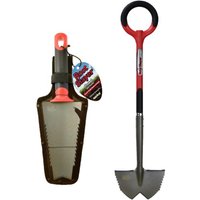 RootSlayer™-Paket - Schwarz - Erwachsene - Handgeführter RootSlayer™ + RootSlayer Kantenschneider™ - Garten - Karbonstahl - 360°-Griff von VENTEO