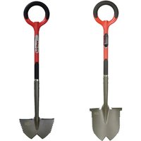 RootSlayer Pack - Kantenzieher / Rundschaufel Wurzelschneider - Leicht/manövrierbar - Multifunktionale Werkzeuge für Ihren Garten RootSlayer Pack - Kantenzieher / Rundschaufel Wurzelschneider - Leicht/manövrierbar - Multifunktionale Werkzeuge für Ihren Garten von VENTEO