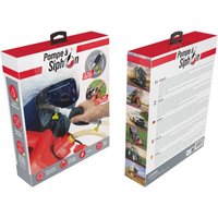 Venteo - Siphonpumpe Handpumpe für Benzin, Öl, Wasser - Flüssigkeitstransfer - 2 m Schlauch - Universell einsetzbar - Schlauchdurchmesser 15 mm von VENTEO