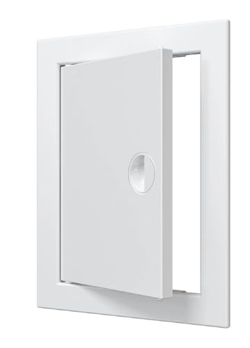 Revisionstür 20 x 20 cm Weiß Revisionsklappe Revision ABS-Kunststoff Revisionsklappe trockenbau Wartungstür wartungsklappe Serviceklappe zur Inspektion und Abdeckung Inspektionstür Zugangstür Revisionstür 20 x 20 cm Weiß Revisionsklappe Revision ABS-Kunststoff Revisionsklappe trockenbau Wartungstür wartungsklappe Serviceklappe zur Inspektion und Abdeckung Inspektionstür Zugangstür von VENTEUROPE