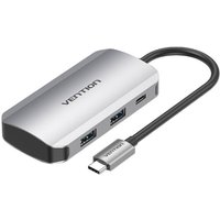 Vention - 5in1 hub usb-c Dockingstation in Grau kompatibel mit mehreren Systemen 100W Vention - 5in1 hub usb-c Dockingstation in Grau kompatibel mit mehreren Systemen 100W von VENTION