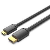 Vention - Kabel hdmi 4K aghbg/ hdmi Stecker - Mini hdmi Stecker/ 1.5m/ Schwarz von VENTION