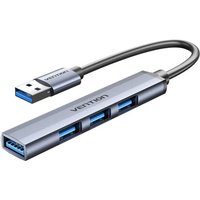 Vention - Mini hub usb 3.0 zu usb 3.0, 2x usb 2.0 Dockingstation 0,15 in Grau von VENTION