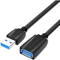 Vention - Verlängerungskabel usb 3.0 Stecker usb auf Buchse usb - USB-Kabel 1,5m (Schwarz) von VENTION