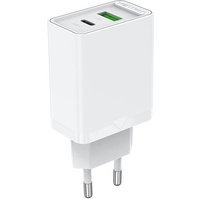 Vention - usb-a, usb-c PD3.0 Wandladegerät 18W / 20W Schnell-Ladegerät Weiß von VENTION
