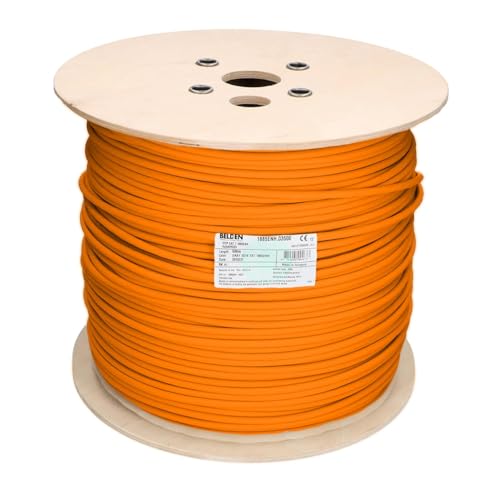 VENTON Belden Cat 7 Kabel I Netzwerkkabel 1000 MHz - Verlegekabel S/FTP geschirmt I LAN Kabel 10 Gbit Ethernet I 23AWG-Kupferleiter I Datenkabel orange (10 Meter) von VENTON