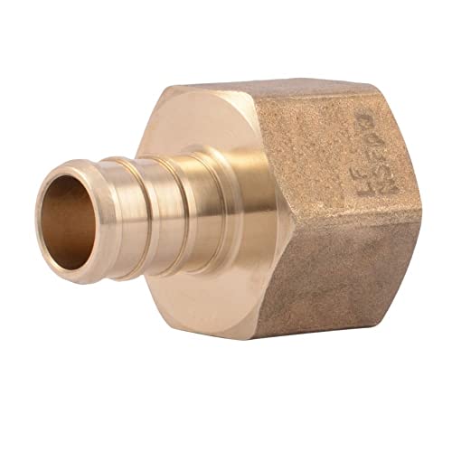 3/4 x 3/4 PEX Female NPT Thread Adapter - Crimp Fitting 1 Pack von VENTRAL