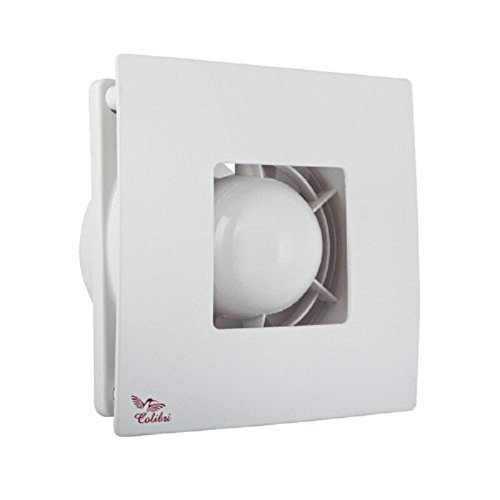 VENTS Qualität Ventilator Lüfter Badlüfter COLIBRI ATOLL 100 FUNKTION AUSWAHL (STANDARD/TIMER/HYGRO) (weiß/Standard) von VENTS