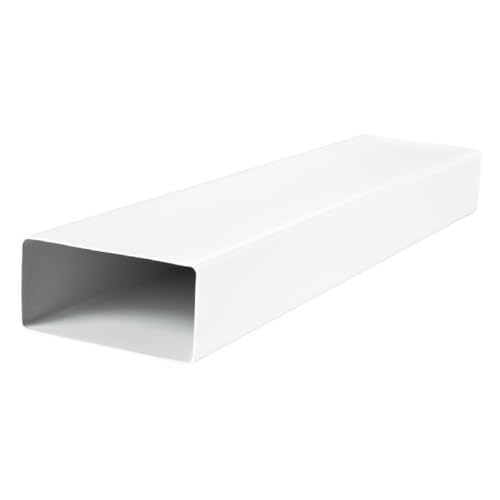 VENTS Flachkanal 90x220mm PVC Lüftungskanal 1.0 m Lang Flache Heizen Kühlen Klima 90x220mm/100 cm Anschluss Flache Rohr Verbinder Luftkanäle Verbindung(FLACHE LUFTKANAL Abluft-Rohr, 90x220mm/1000mm) VENTS Flachkanal 90x220mm PVC Lüftungskanal 1.0 m Lang Flache Heizen Kühlen Klima 90x220mm/100 cm Anschluss Flache Rohr Verbinder Luftkanäle Verbindung(FLACHE LUFTKANAL Abluft-Rohr, 90x220mm/1000mm) von VENTS